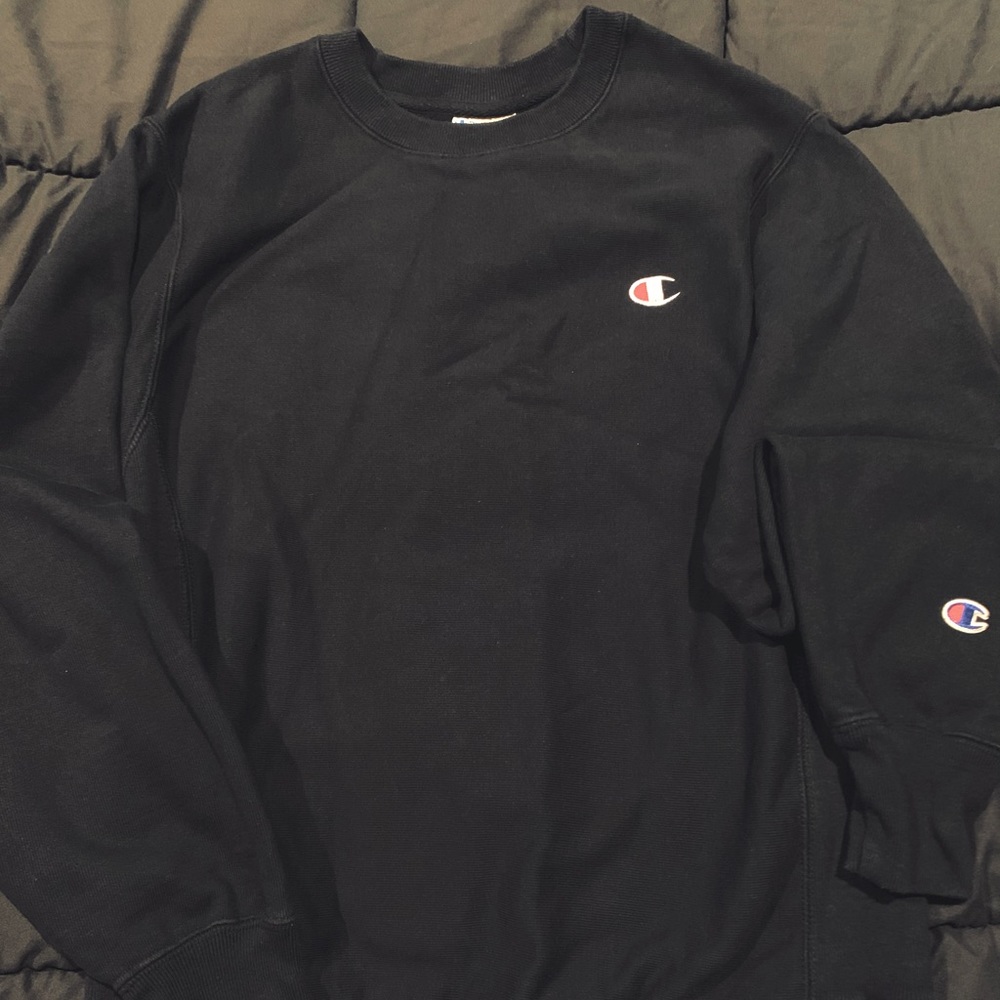 Champion black sweatshirt men’s small